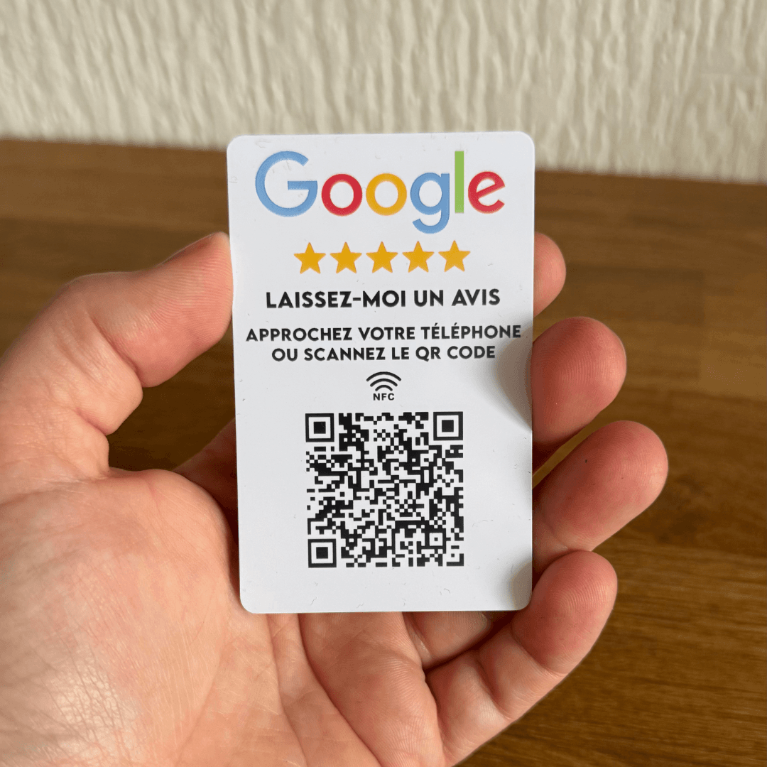 QR code pour collecter des avis Google
